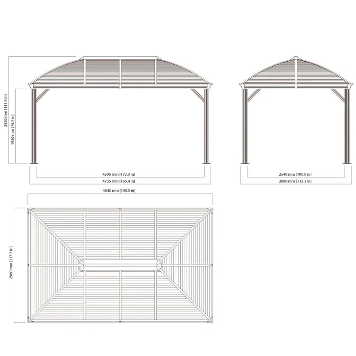 Sojag Moreno Gazebo