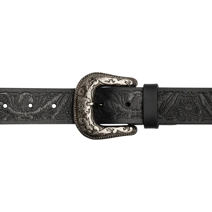 Silver Jeans Men's Western Theme Belt