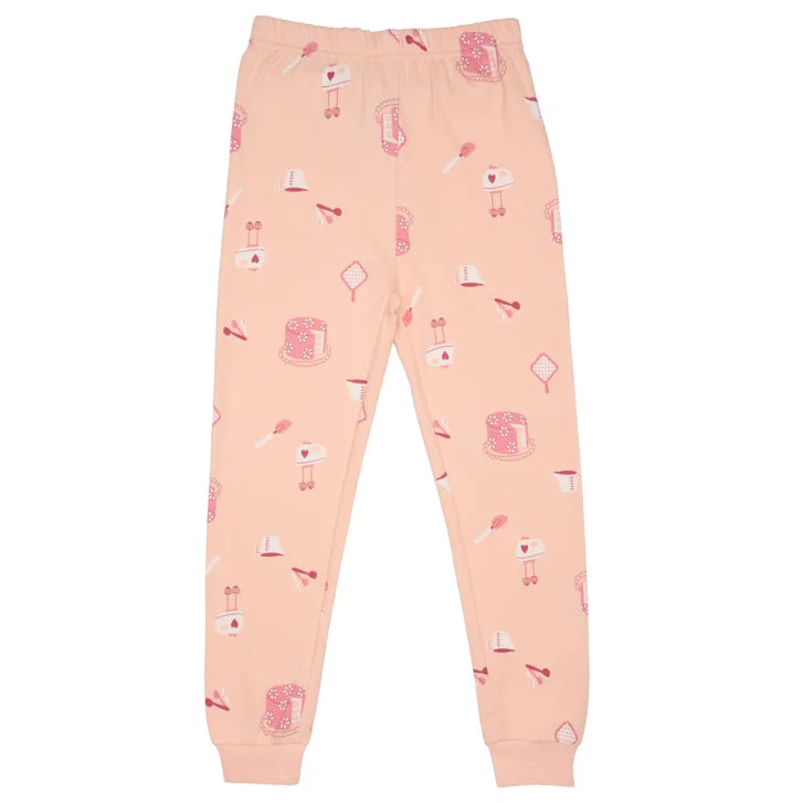 Pekkle Kids Organic Cotton 4-piece Pajama Set