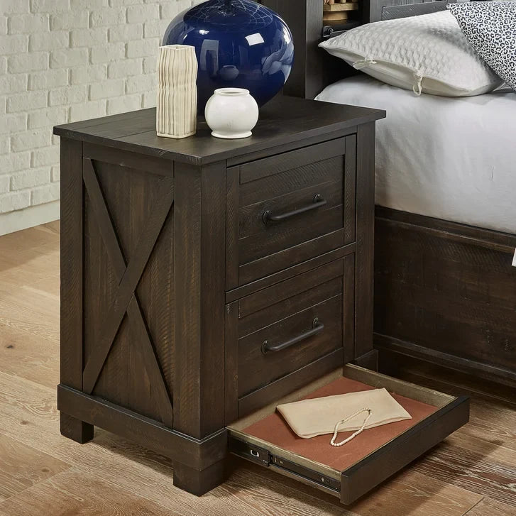 Alpine Ridge 5-piece Solid Pine Queen Bedroom Set