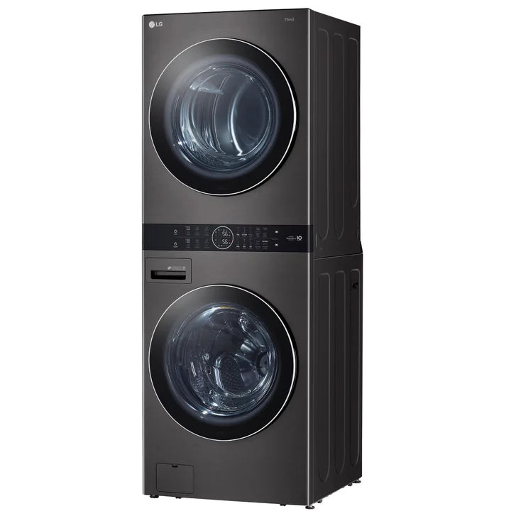 LG Single Unit Front Load WashTower with 5.2 cu ft. Steam Washer and 7.4 cu ft. Electric Steam Dryer