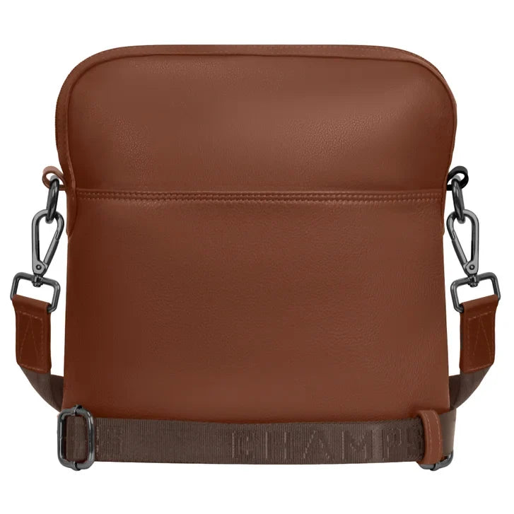 Champs Onyx Collection Leather Cross-Body Bag