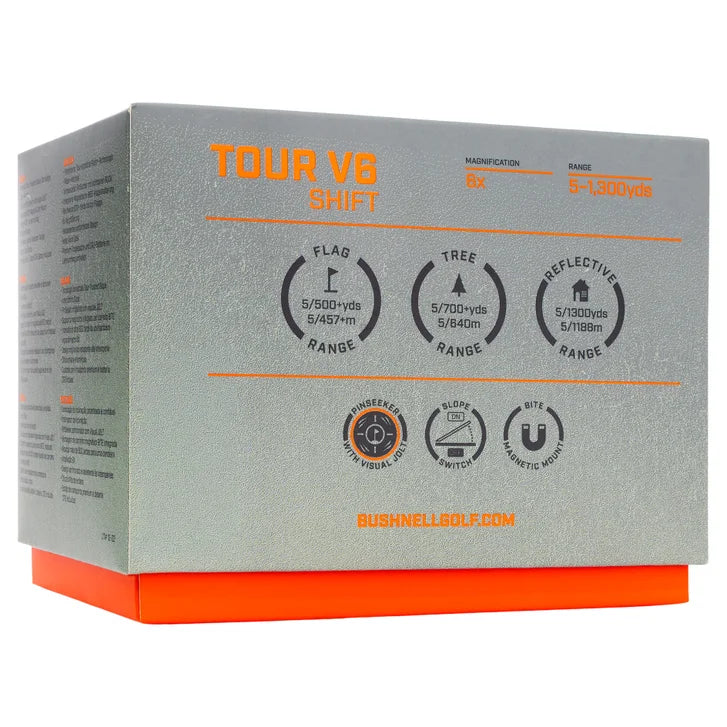 Bushnell V6 Shift Golf Laser Rangefinder
