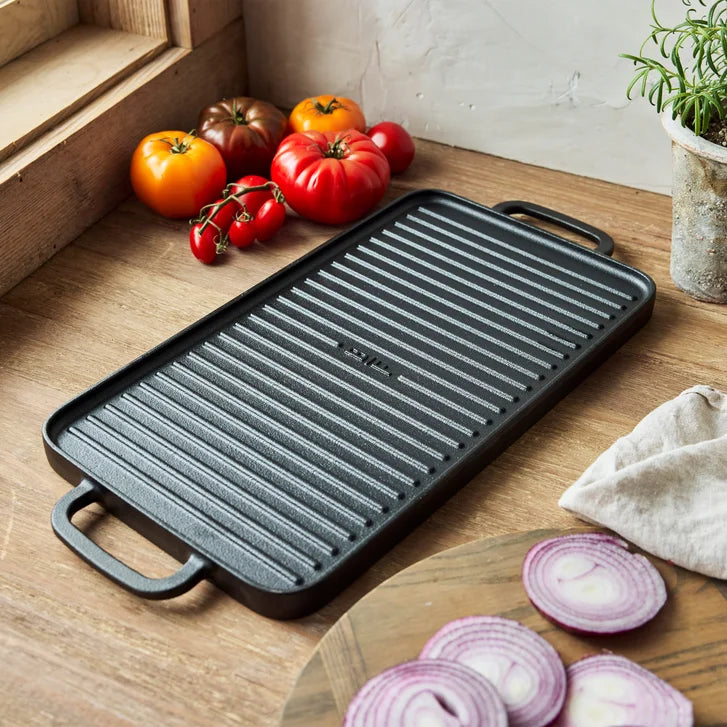 Bobby Flay by GreenPan Reversible Cast Iron Grill Griddle