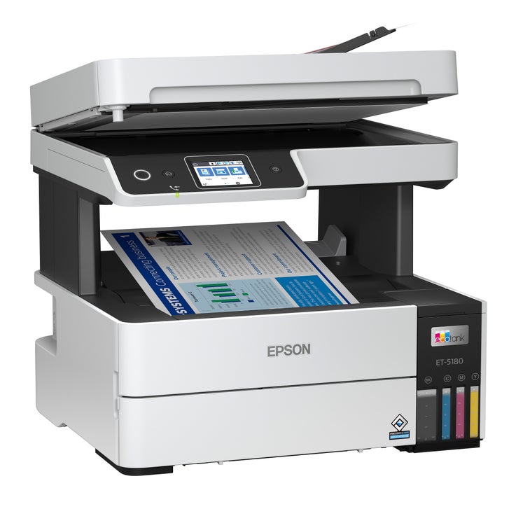 Epson EcoTank Pro ET-5180 SE Wireless All-in-One Colour Supertank Printer with Bonus Black Ink Bottle