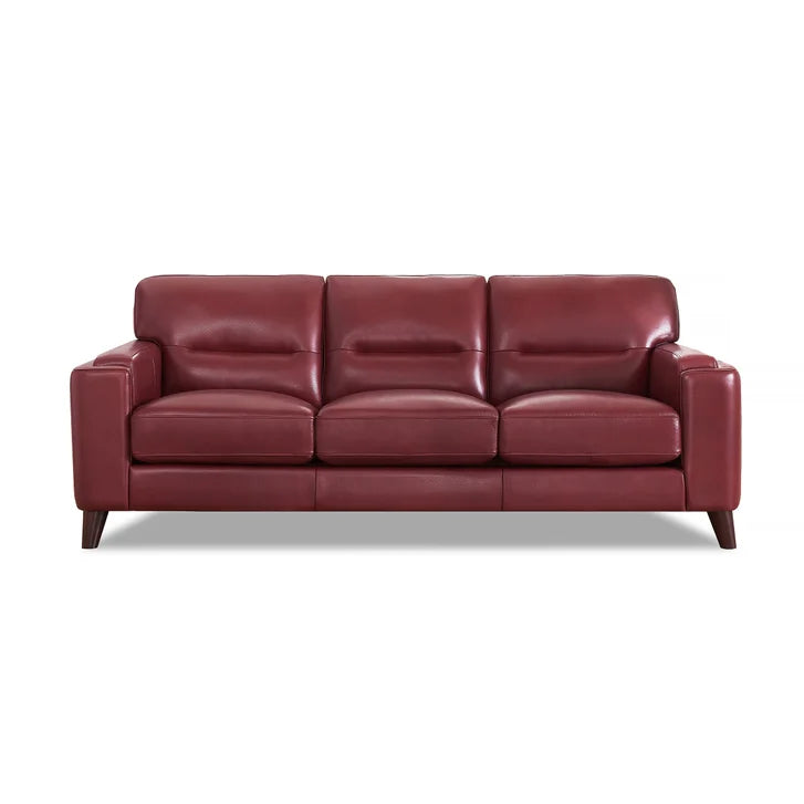 Prospera Home Sorena Top-grain Leather Sofa and Loveseat