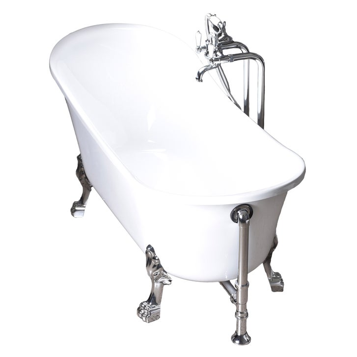 Appollo Hibana Clawfoot Bathtub and Faucet Set