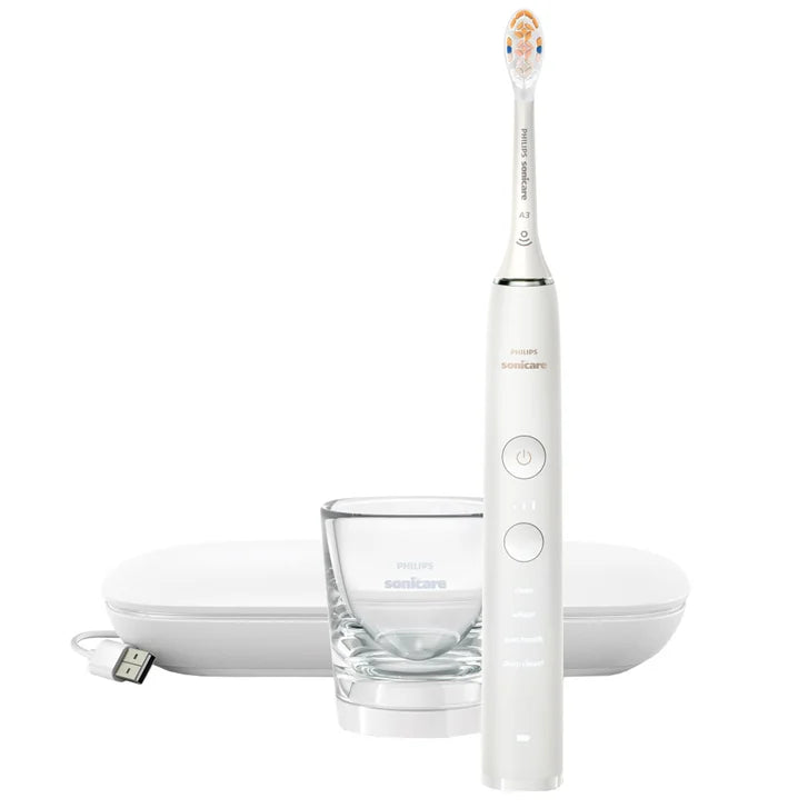 Philips Sonicare DiamondClean Connected Series 9000 Electric Toothbrush, 2-pack
