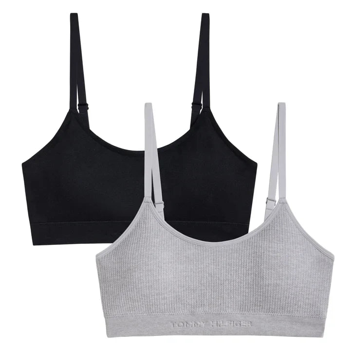 Tommy Hilfiger Women's Soft Stretch Seamless Bra, 2-pack