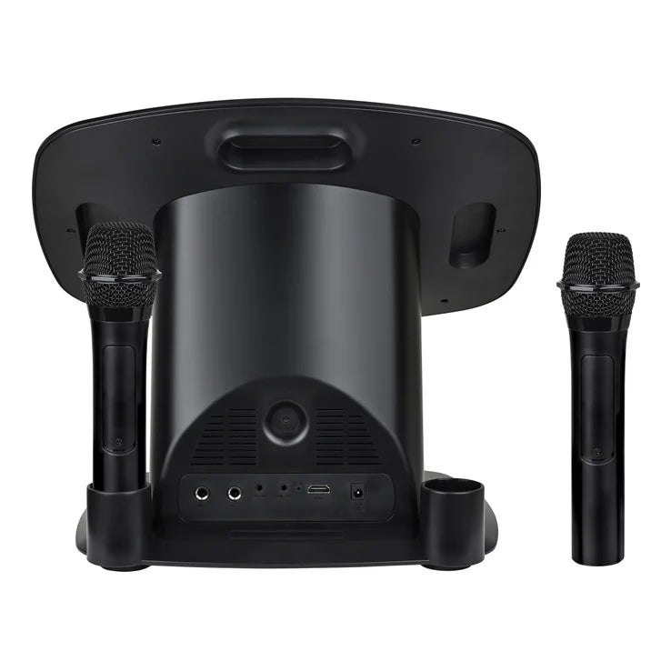 Singing Machine Ultimate Karaoke Party System with Vocal Removal and Two Wireless Microphones