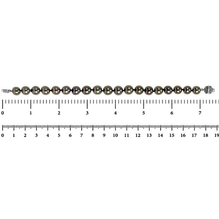 8 – 9 mm Cultured Tahitian Pearl Bracelet