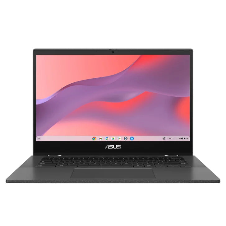 ASUS CM1 Flip 14-in 2-in-1 Touchscreen Chromebook Bundle, MediaTek Kompanio 520 – 8GB RAM, 128GB Storage