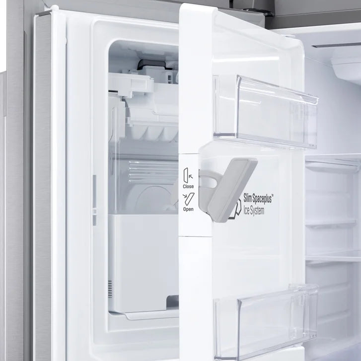 LG 36 in. 24 cu ft. Stainless Steel French Door Counter-Depth Refrigerator with Zero Clearance Hinges and Dual Ice Maker