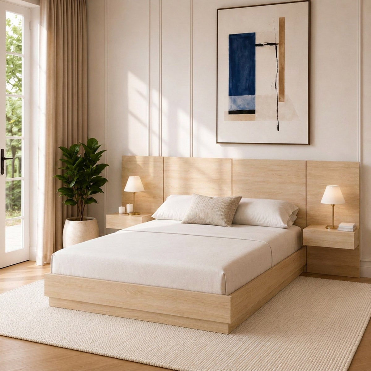 Milano Queen Platform Bed