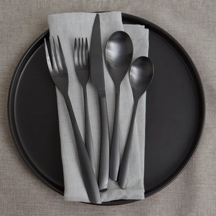 Safdie & Co. Mono Flatware Set, 60-piece