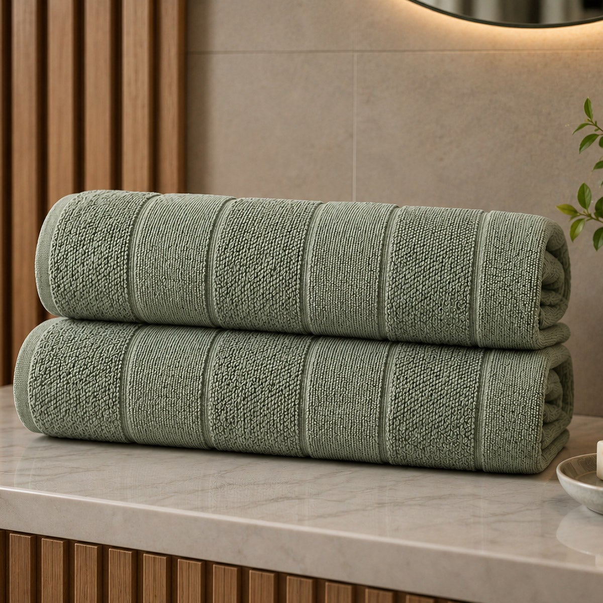 Made in Portugal Bath Sheets, 2-pack