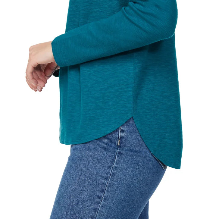 Kirkland Signature Women's Long Sleeve Slub Tee