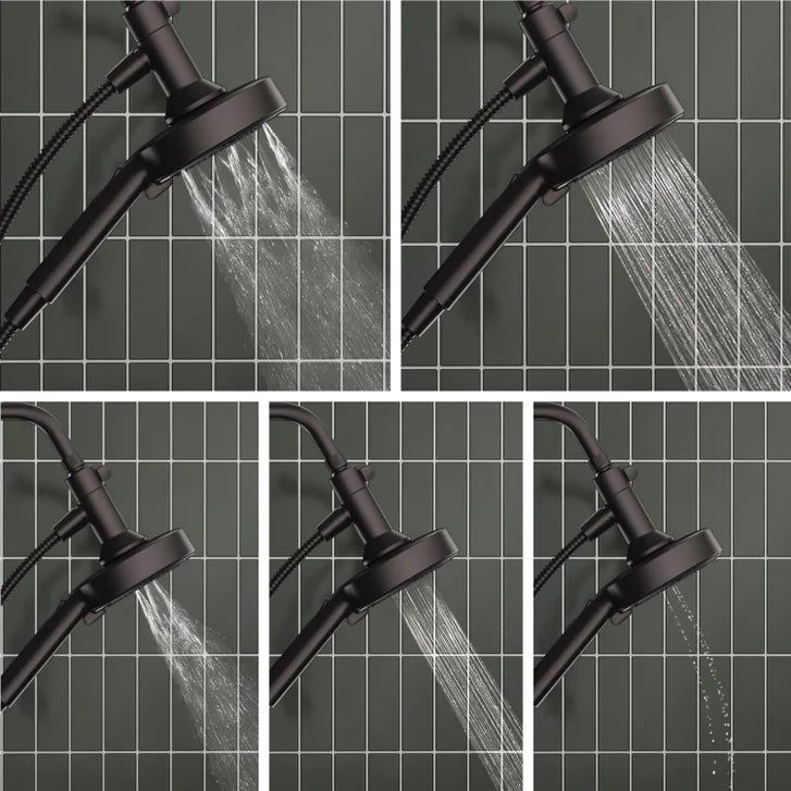 Brondell Nebia Merritt 5-Setting Handheld Shower Head with HaloNetic Double Docking System