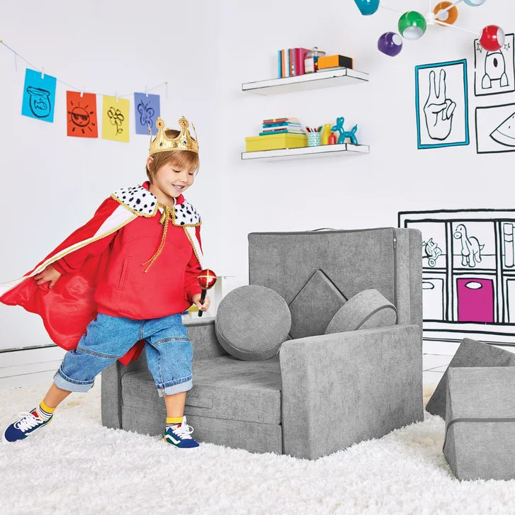 Yourigami 12-piece Kid's Convertible Play Fort