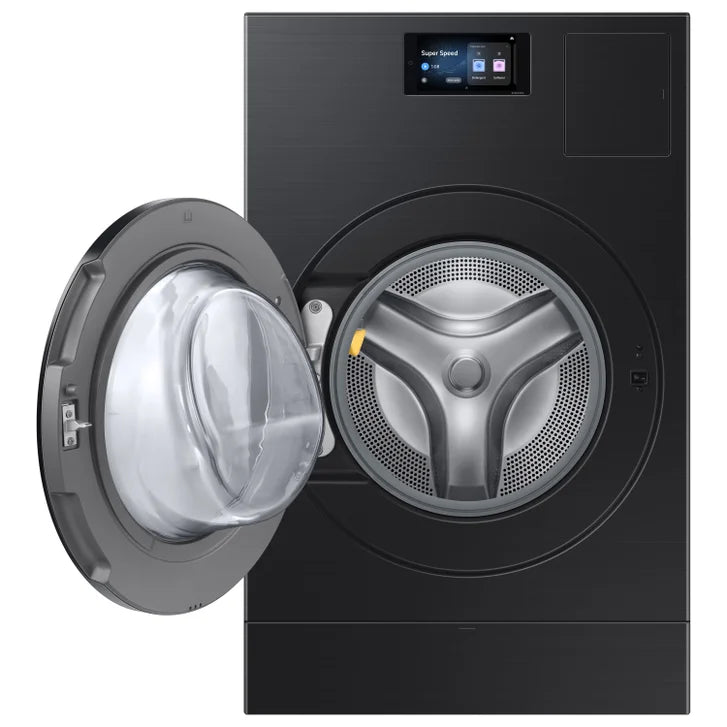 Samsung Bespoke 27 in. 6.1 cu ft. Black Steel All-in-one vented Front Load Washer and Dryer Combo