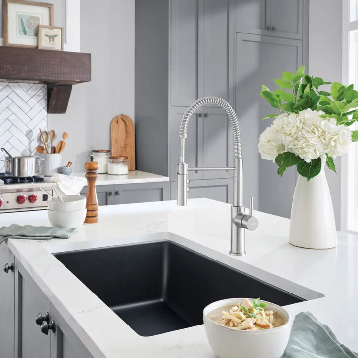 Blanco Liven 33 in. Dual Mount SILGRANIT Kitchen Sink