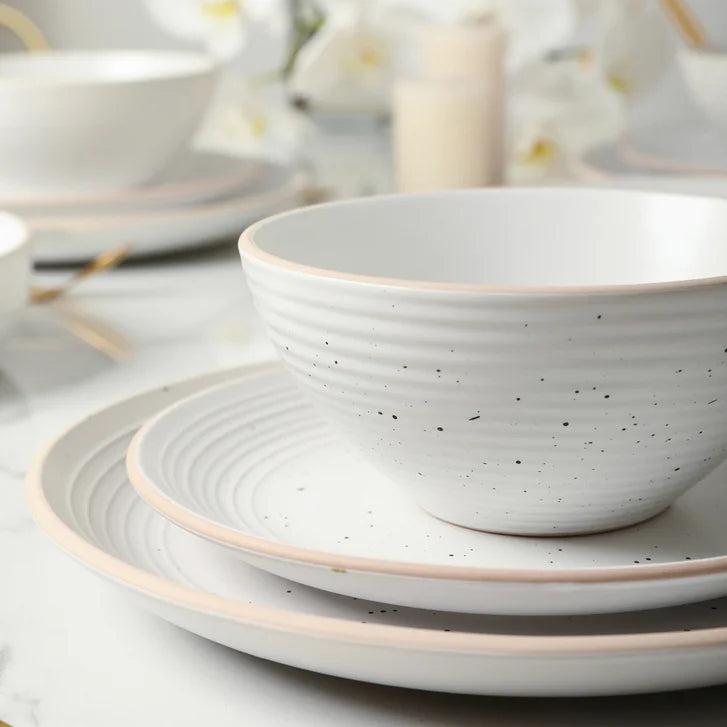 Stone Lain Lauren Stoneware Dinnerware, 16-pieces