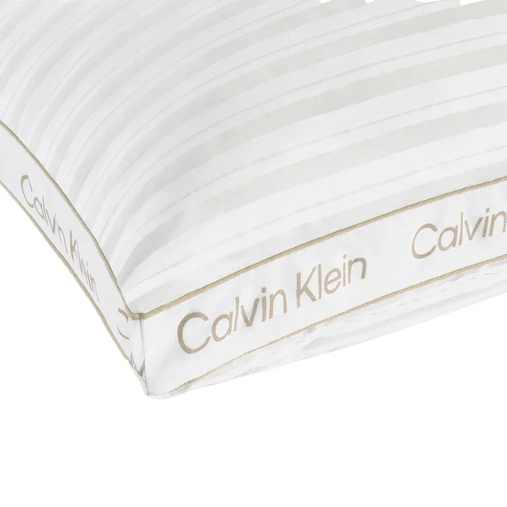 Calvin Klein Modern Stripe Down Alternative Pillow, 2-pack