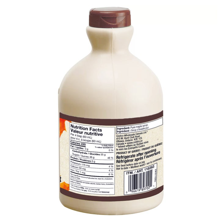 Kirkland Signature Maple Syrup, 1 L