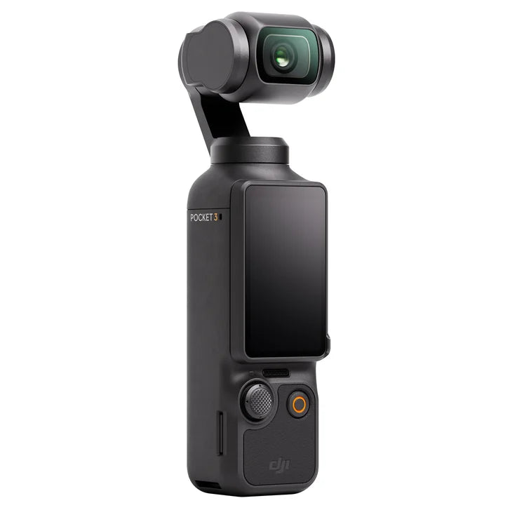 DJI Osmo Pocket 3 Action Camera Bundle with Lexar Silver Plus 256GB SD Card and Battery Handle