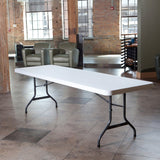 Lifetime 2.4 m (8 ft.) Table and Chair Combo - 4 Rectangular Tables and 32 Chairs