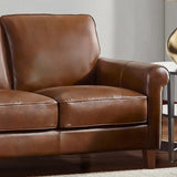 Prospera Home Larsen Top Grain Leather Sofa