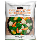 Kirkland Signature Frozen Mixed Vegetables Normandy-Style, 2.5 kg