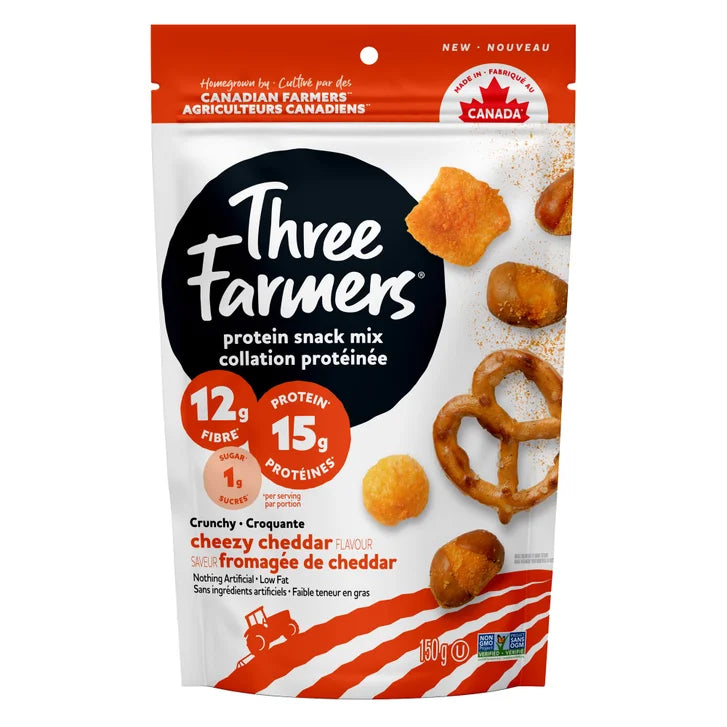 Three Farmers Protein Snack Mix, 6 × 150 g