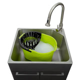 Transform 24 in. Utility Sink with Faucet