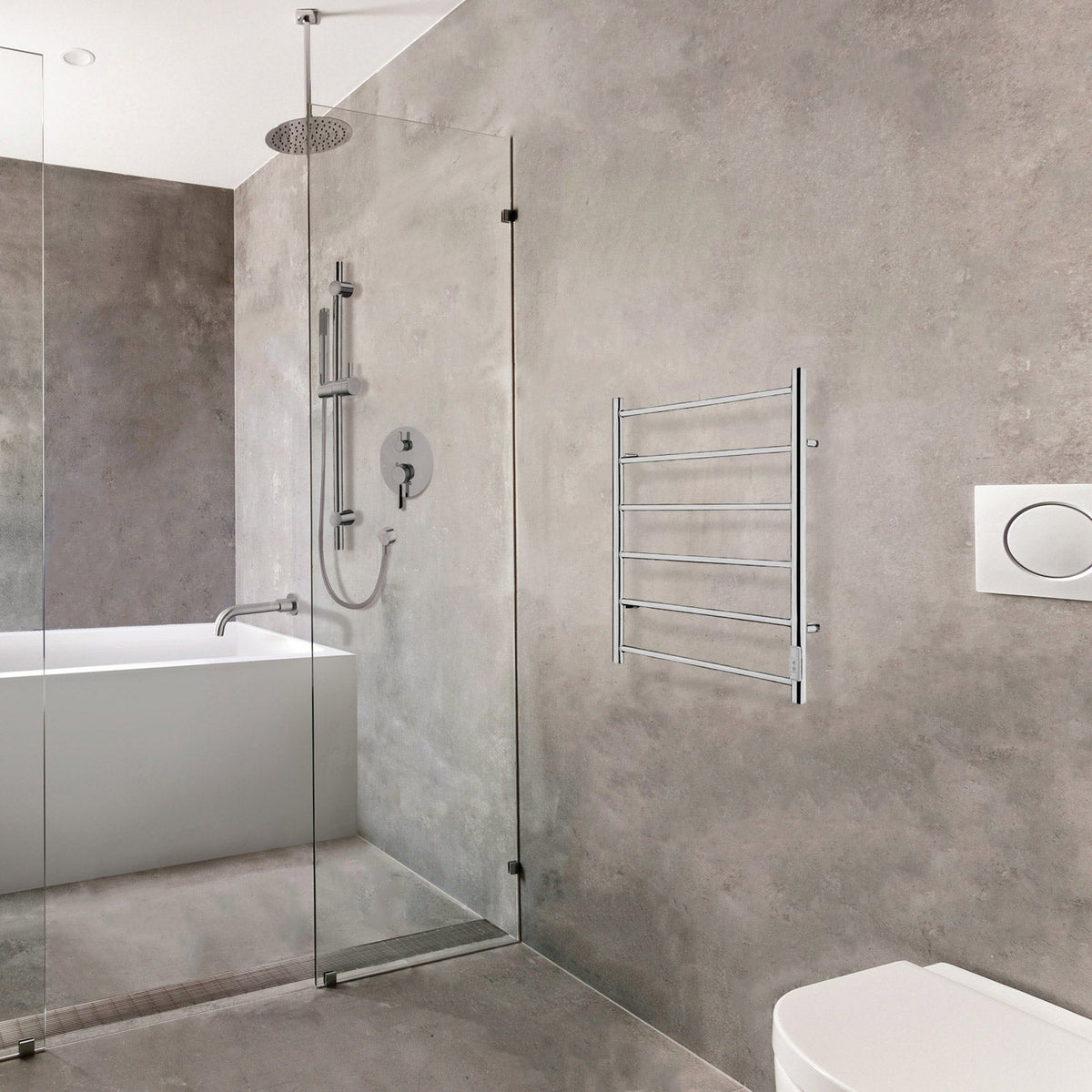 AGUA Canada Georgia 6 Bar Towel Warmer