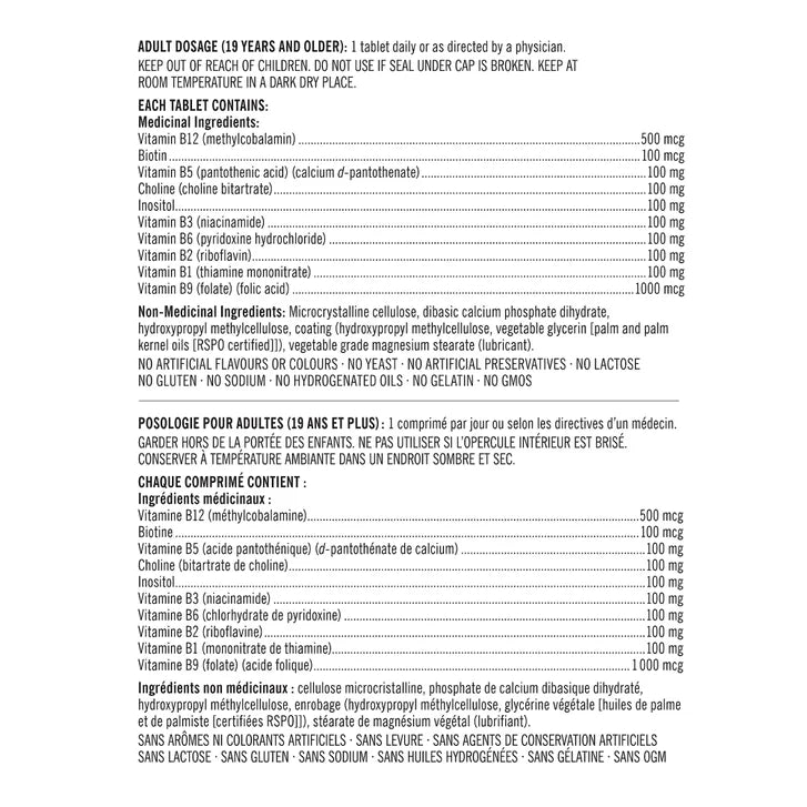 Kirkland Signature Timed Release B100 Complex, 300 Tablets
