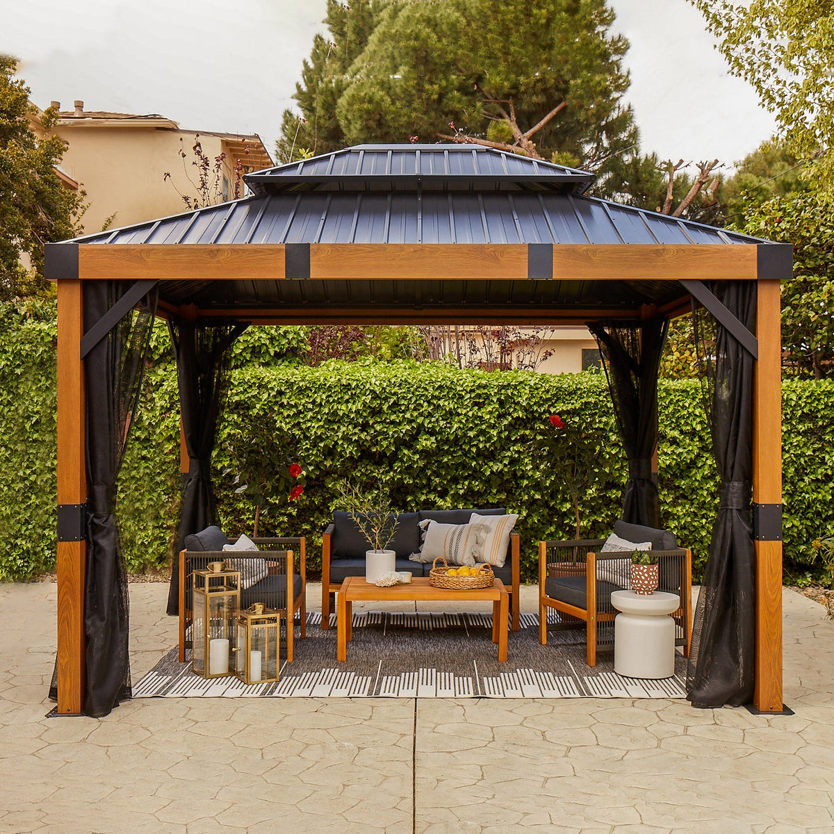 Sojag Fontana 10 ft. x 12 ft. Sunshelter