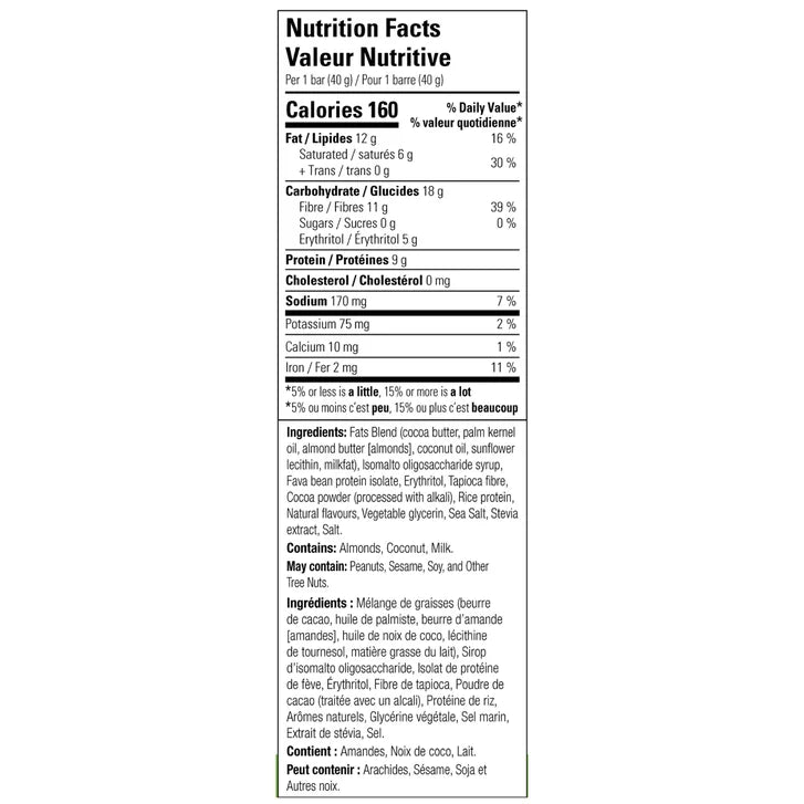 No Sugar Keto Bar, Bars, 2 × 480 g