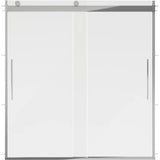 Delta EverEdge 59 in. × 60 in. Frameless Sliding Bathtub Door in Chrome