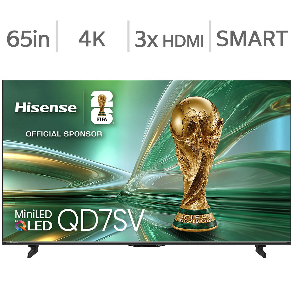 Hisense 65" Class - QD7SV Series - 4K QLED Mini LED TV