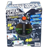 Blue Spiral Power Popper with 40 Balls