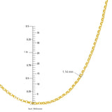 High Polish Rolo Chain