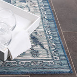 Safavieh Sunrise Collection Azure Indoor/Outdoor Reversible Area Rug