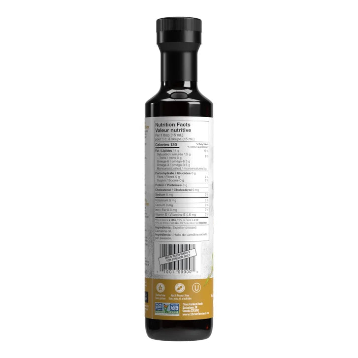 Three Farmers Camelina Oil, 4 × 500 mL