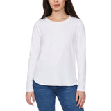 Kirkland Signature Women's Long Sleeve Slub Tee