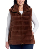 Weatherproof Women's Faux Fur Vest
