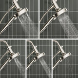 Brondell Nebia Merritt 5-Setting Handheld Shower Head with HaloNetic Double Docking System