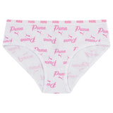 Puma Girls' Cotton Blend Bikini Underwear, 11-Pack