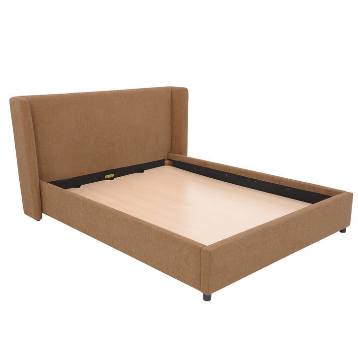 Caroline Upholstered Platform Queen Bed