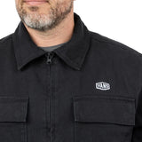 Vans Men's Mcavoy Zip Station Jacket – Casual Full-Zip Coat with Collar